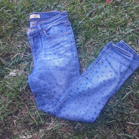 J Brand Aoki Vintage Star Capri Denim Jeans 26 - Picture 3 of 6